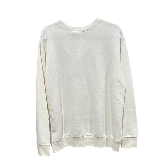 Gucci Love Parade Sequin Cotton Sweatshirt White NWT Oversized Small - Picture 3 of 9